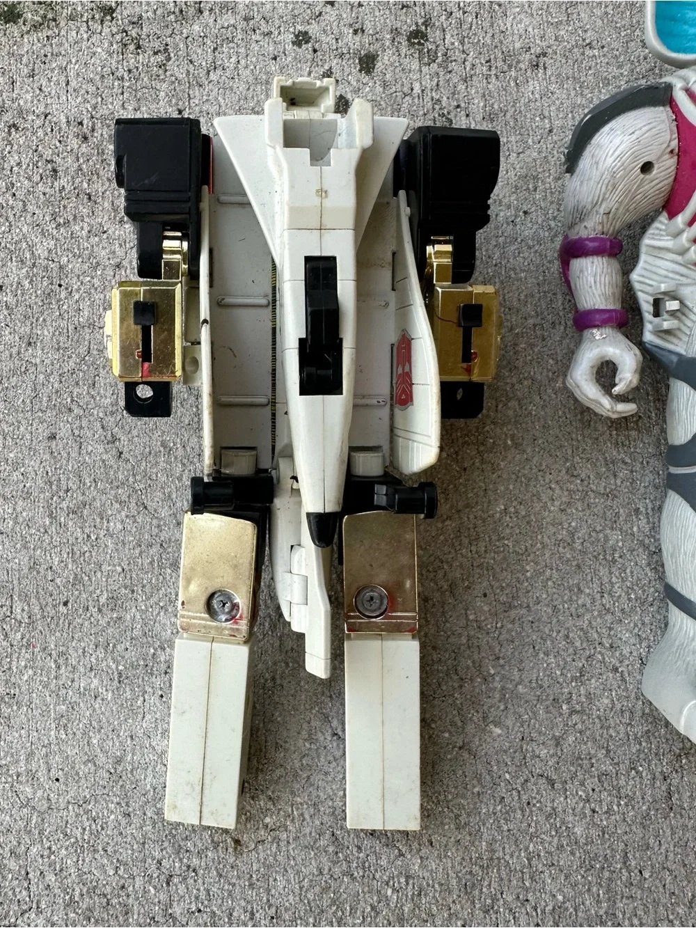 G1 Hasbro Transformers Silverbolt & Bomb Burst Pretenders 1985